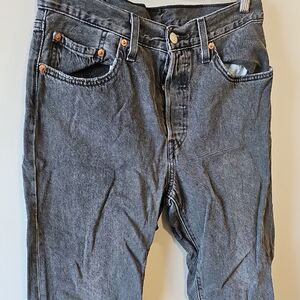 Levi's 501 Faded Black 30x28 Jeans